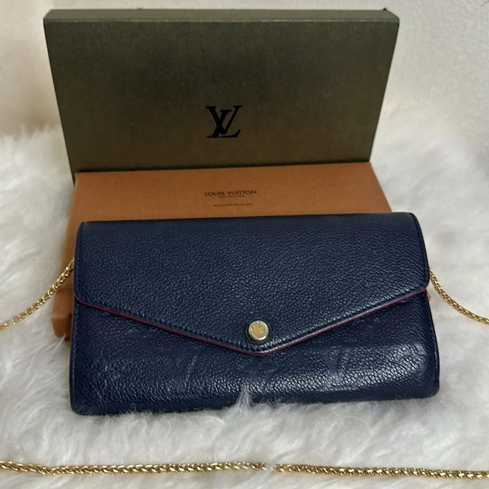 💯Authentic Louis Vuitton Impriente Long Wallet🍀